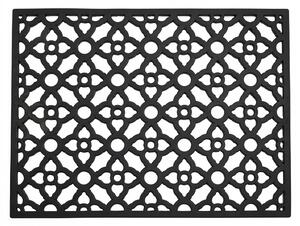 Nordal - CETUS doormat, black rubber