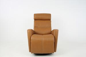 NFG - MILAN Hjellegjerde reclinerfåtölj,Cognac