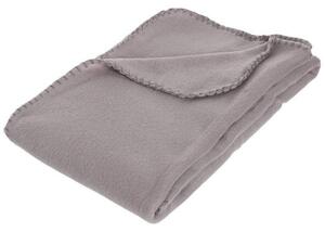 Fleece Blanket Atmosphera Brun Bomull 125 x 150 cm