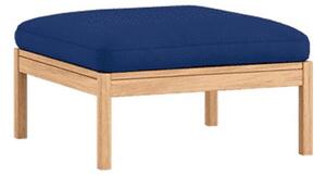 MOEBE - Ottoman - ​​The MOEBE Modular Sofa - Ottoman - Field 763 / Oak - H43 x W73 x D73 cm
