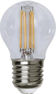 Dimbar LED-lampa sockel E27 G45 Clear 4.2 Watt