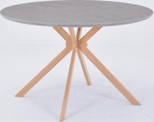 Höganäs matbord Ø120 cm - Grå - Ovala & Runda bord, Matbord, Bord