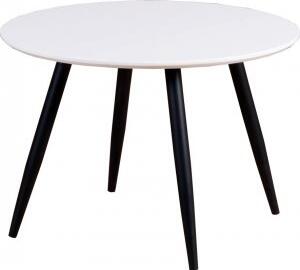 Paradis barnbord Ø60 cm - Vit/svart - Ovala & Runda bord, Matbord, Bord