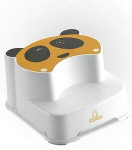 Babyloo Panda Toalett trapppall - Gul