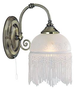 Searchlight 3151-1AC - Vägglampa VICTORIANA 1xE27/60W/230V mässing