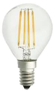 Lampa Filament LED dimbar klot E14 4W Ø45mm