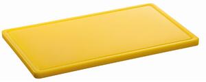 Bartscher Skärbräda PRO; 53x32.5x2.4 cm (LxBxH); Gul