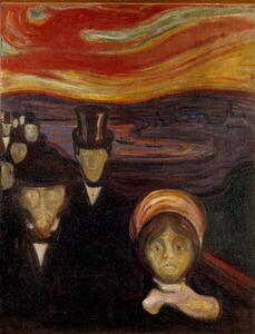 Munch, Edvard - Konsttryck The anxiety, (30 x 40 cm)