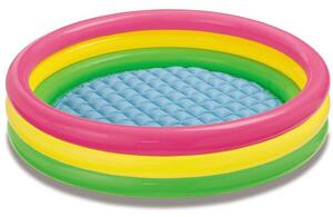 INTEX Uppblåsbar pool Sunset 3 ringar 147x33 cm