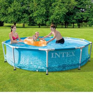 INTEX Pool Beachside Metal Frame 305x76 cm