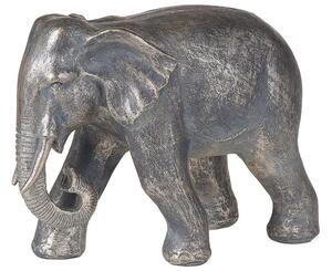 Dekorationsfigur elefant mässing MAIDI Beliani