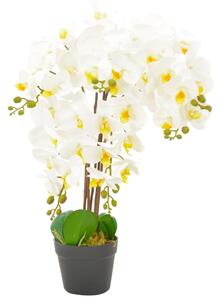 Konstväxt Orkidé med kruka 60 cm vit
