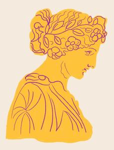 Illustration Ancient goddess, Gigi Rosado