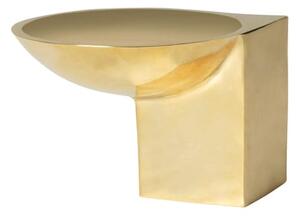 Ferm Living - Santany Bowl - Dekorativ skål - Ø9.5 - Brass - W9.5 x D11.5 x H7 cm