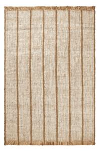 Ferm Living - Athens Stripes Rug - Mattor - 200 x 300 - Natural/Off-white - W200 x D2 x H300 cm