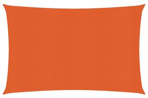 Solsegel 160 g/m² orange 3x4 m HDPE