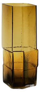 Ferm Living - Muro Vase - Vas - H30 - Recycled Amber - W11 x D12 x H30 CM