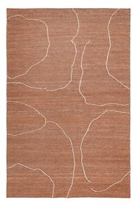 Ferm Living - Gesso Jute Rug - Mattor - 200 x 300 - Terracotta/Off-white - W200 x D1.5 x H300 cm