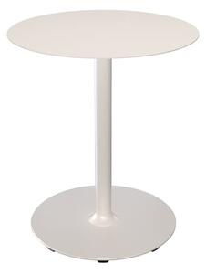 HOUE - Pico Café Table - Ø64 cm - Round Base - Cafébord - Muted white - Ø64 x H74 cm