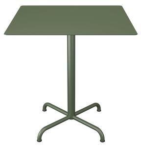 HOUE - Pico Café Table - 70x70 cm - 4 Star Base - Cafébord - Olive green - D70 x W70 x H74 cm