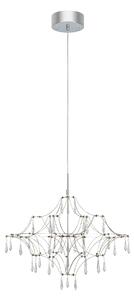 Efesos Kristallkrona Stål 60 cm