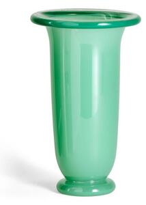 HAY - Empire Vase - Vas - Large - Green with dark green rim - H25 x D16 x W16 cm