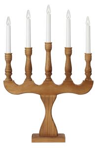 Svaneholm Adventljusstake Brun