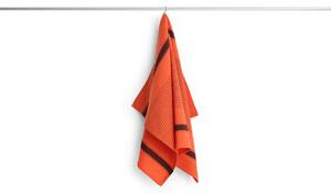 HAY - Linear Tea Towel - Kökshandduk - W52 x L80 - Warm red - H0 x D80 x W52 cm