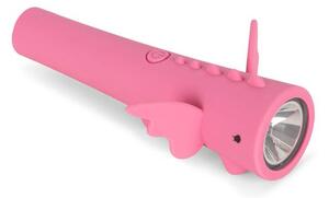 Konges Sløjd - Flash Light Dragon - Barnlampa - PINK - one size