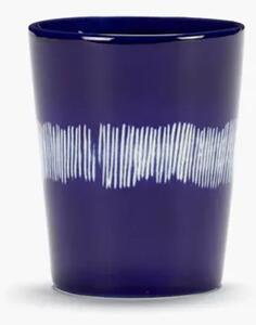 Serax - Tea Cup Feast - Kopp - Dark Blue White - Ø8.5 x H10.5 cm