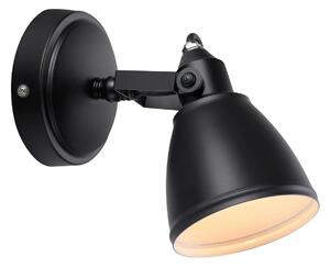 Fjällbacka Vägglampa Svart
