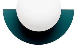 Swedish Ninja - Candy Little Circle 180 S - Vägglampa - Peacock Green - W28 x D20 x H22 cm