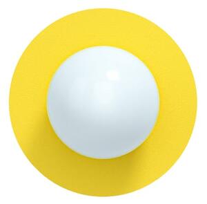 Swedish Ninja - Candy Little Circle 360 S - Vägglampa - Sunshine Yellow - W28 x D20 x H28 cm