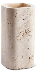 Wabi Sabi - Siv Vase - Vas - Medium / Travertine - H30 x W15 x L15 cm