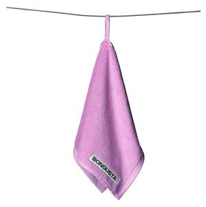 Bongusta - Naram Guest Towel / Solid - Handduk - Soft Fuchsia - 30 x 50 cm