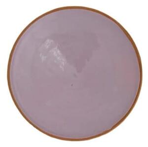 Jou Quilts - Pastel keramik plate Ø15 - Tallrikar - Purple - Ø13-15 cm