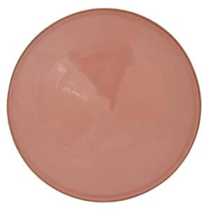 Jou Quilts - Pastel keramik plate Ø15 - Tallrikar - Coral - Ø13-15 cm