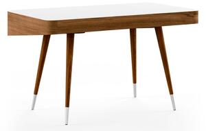 Naver Collection - POINT desk / AK1330 by Nissen & Gehl - Skrivbord - Oiled walnut - D70 x W124 x H74 cm