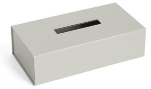 HAY - Colour Storage Tissue Box - Förvaringslådor - Grey - H7 x D13 x W24.5 cm