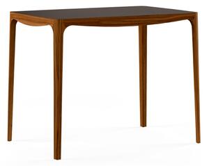 Naver Collection - RO desk / AK1310 by Hans Sandgren Jakobsen - Skrivbord - Oiled walnut / Black leather - D60 x W90 x H71 cm