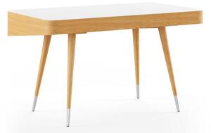 Naver Collection - POINT desk / AK1330 by Nissen & Gehl - Skrivbord - Oiled oak - D70 x W124 x H74 cm