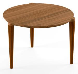 Naver Collection - Coffee table / AK510, AK520 & AK550 by Nissen & Gehl - Soffbord - Oiled walnut - D64 x H39 cm