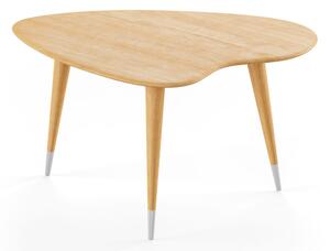 Naver Collection - Strawberry coffee table / AK2560 by Nissen & Gehl - Soffbord - Oiled Oak - L84 x D73 x H46 cm