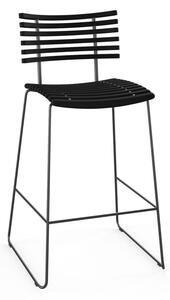 Naver Collection - Leopard Barstool / GM 4167 av Henrik Lehm - Barstol - Black Stained Ash / Black Powder Coated Steel - W57 x D50 x H95 x SH67 cm