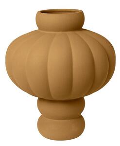 Louise Roe - Balloon Vase 03 - Vas - Sanded Ocker - Ø13-35 x H40 cm