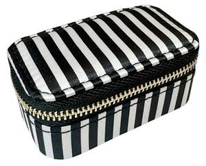 Pico - Small Jewelry Box - Smyckeskrin - Black Stripe - 9x5 cm