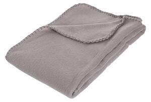 Fleece Blanket Atmosphera Brun Bomull 125 x 150 cm