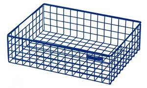 Kalager Design - Wire Basket, Medium - Korg - Ultra Marine Blue - W38,5 x H11 x D25,5 cm