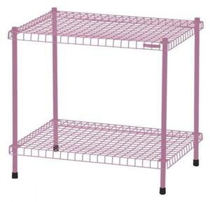 Kalager Design - Pipe Rack 1 x 1 - Hyllor - Pink - W46 x H49 x D38 cm