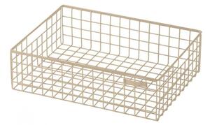 Kalager Design - Wire Basket, Medium - Korg - Creme Beige - W38,5 x H11 x D25,5 cm